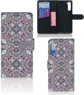 GSM Hoesje OnePlus Nord Flipcover Flower Tiles
