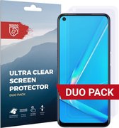 Rosso Screen Protector Ultra Clear Duo Pack Geschikt voor Oppo A52 / A72 | TPU Folie | Case Friendly | 2 Stuks