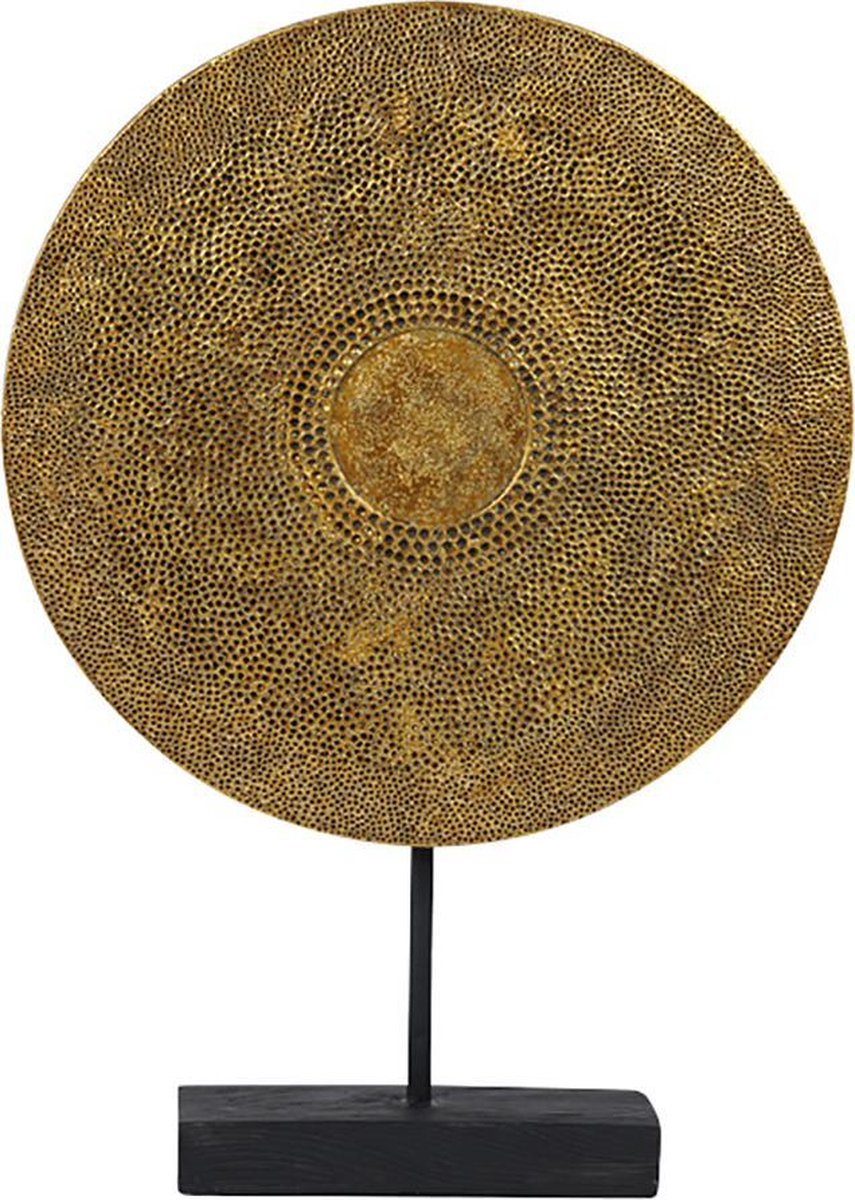 Rasteli Deco Wiel Goud L 32,5 cm x 8 cm x 45.5 cm