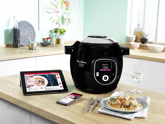 Moulinex Cookeo + Connect CE857800 - Robot culinaire | bol