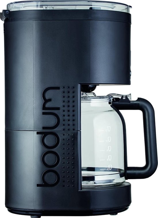 Bodum Bistro Programmeerbare elektrische Koffiezetapparaat - 12 kops - 1.5  l - Zwart | bol.com