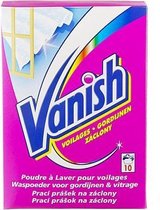 VANISH Waspoeder Voor Witte Gordijnen & Vitrage - Behandelt Vanaf 30°C - 10 Wasbeurten