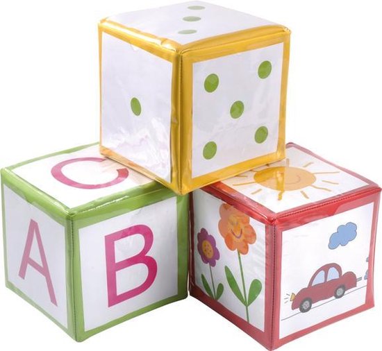 Grote dobbelsteen met insteekhoezen | bol