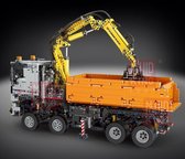 Mould King Vrachtwagen-Truck Container Bakwagen Kraan Technic Radiografisch Afstandbestuurbaar - 2819 bouwstenen