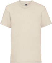 Fruit Of The Loom Kinder / Kinderen Unisex Valueweight T-shirt met korte mouwen (Natural)