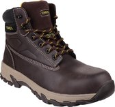 Stanley Mens Tradesman Lace Up Penetration Resistant Safety Boots (Brown)