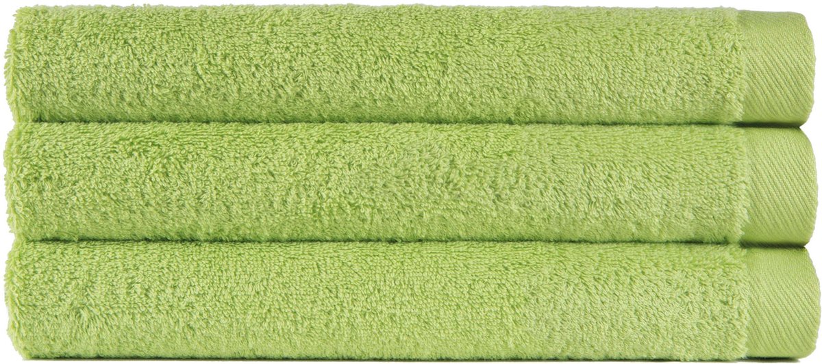 6 gastendoeken 30x50 cm uni alpha 400 gram/m2 groen col 2612