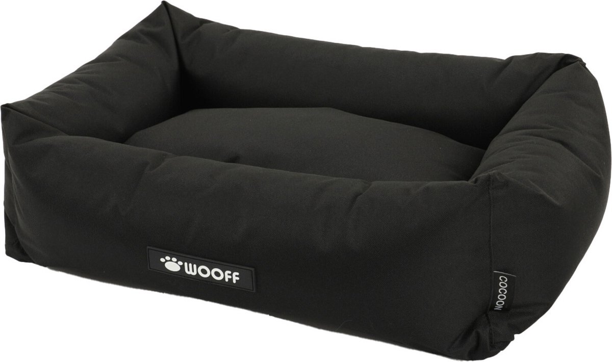 Wooff Mand Cocoon All Weather Zwart 60x40x18 cm - Wooff