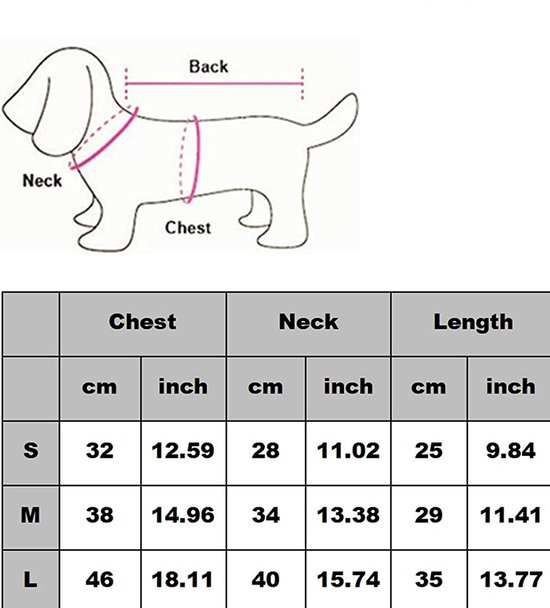 Hondenjas - Hondentrui - Hondenjasjes voor Hondjes - Hondenkleding - Fleece - Grijs - M - Merkloos