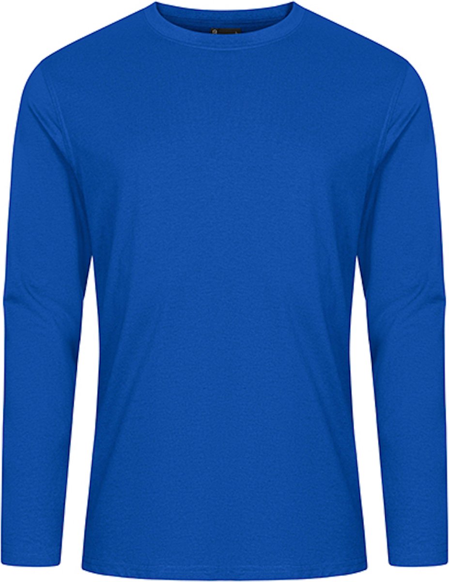 EXCD Men´s T-Shirt Long Sleeve CD4097 - Cobalt Blue - XL