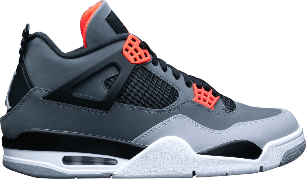 Nike Air Jordan 4 Retro Infrared Sneakers Unisex 061 Rood