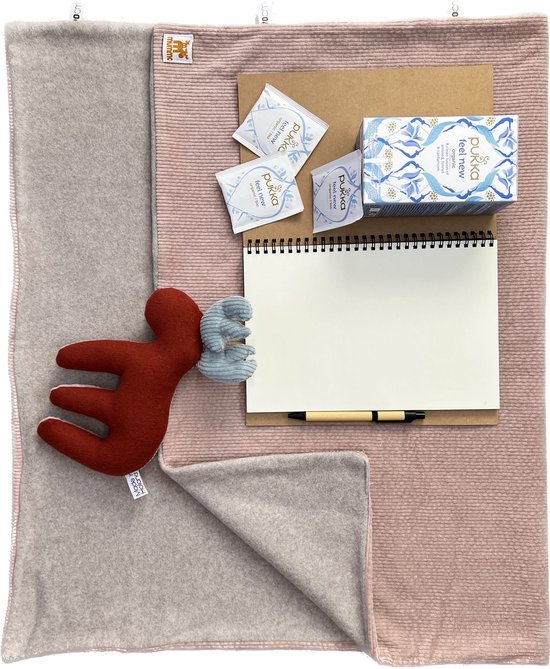 Mummo Memory Box Roze Kraamcadeau Duurzame kraammand/babycadeau