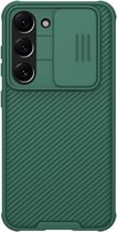 Geschikt voor Nillkin Samsung Galaxy S23 Plus Camera Slider Hoesje - Groen