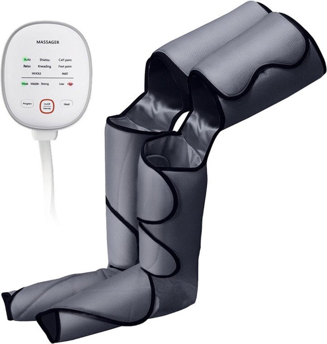 Bolture Beenmassage & Voetmassage Apparaat - Lymfedrainageapparaat - Recovery Boots - Luchtcompressie - Stimuleert Bloedcirculatie