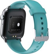 SAMTECH Smartwatch strap - bracelet - Strap QS08 - Turquoise / Vert