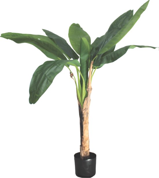 in verlegenheid gebracht afschaffen vorm Bananen Kunstplant 120 cm Hoge Kwaliteit | Kunst Bananenboom | Kunstplanten  voor... | bol.com