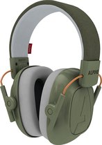 Alpine Muffy Kids – Kleurrijke oorkappen voor kinderen handig voor in de klas of bij luidruchtige events – Premium gehoorbescherming - Groen – Demping 25 dB