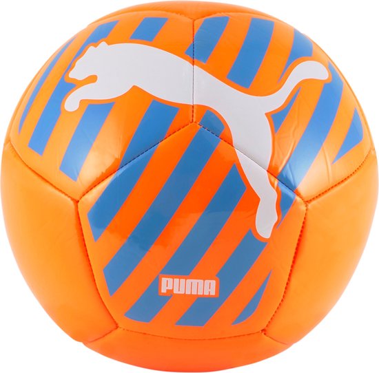Puma voetbal big cat - maat 5 - oranje/blauw