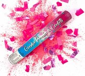 2x Pink Gender Reveal - Baby Shower Girl - Poudre et Confettis - Party Popper - Shooter Pink - Fille