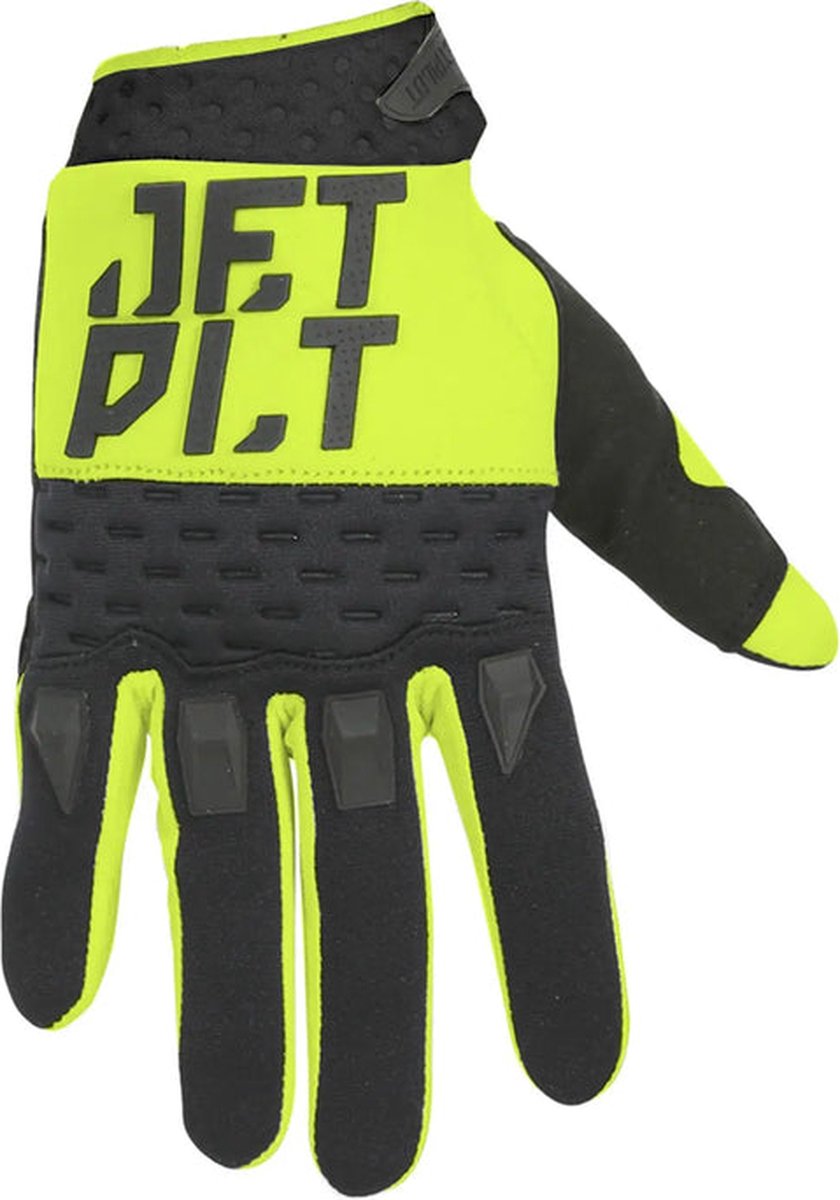 Jetpilot Matrix Race Glove Full Finger - M Yellow Black