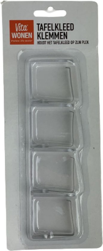 Transparant plastic ei in twee delen