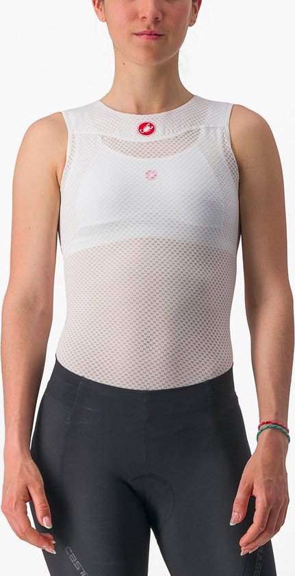 Castelli PRO ISSUE 2 Ondershirt zonder mouwen Dames White - Vrouwen - maat XS