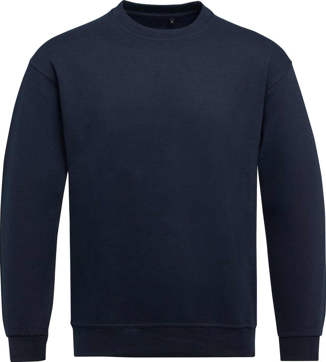 Donker Blauwe unisex sweater merk SG Essential maat M