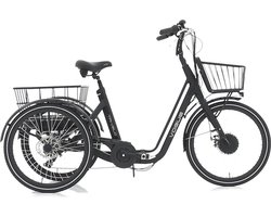 Product: TRI-VELO E-THREEWHEELER 7 SPEED LONG RANGE MATT BLACK, van het merk 
