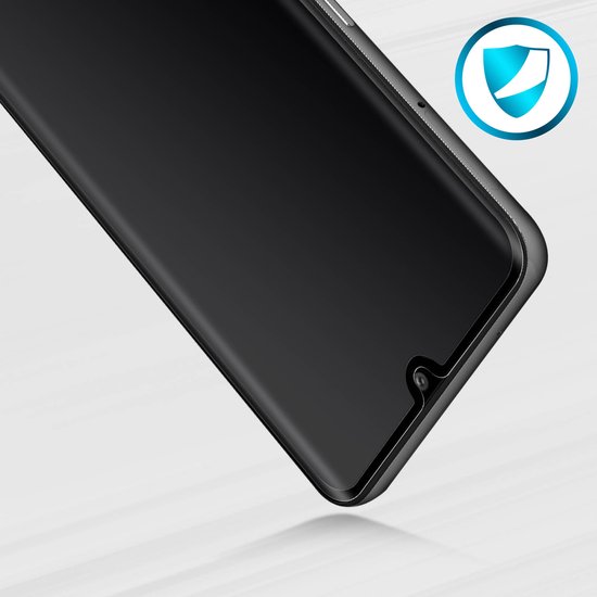 Convient pour Samsung Galaxy A32 Verre Trempé 9H Collage Complet Bord Biseauté Noir
