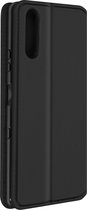 Hoes Geschikt voor Sony Xperia 10 III klep portefeuille, video standaard zwart