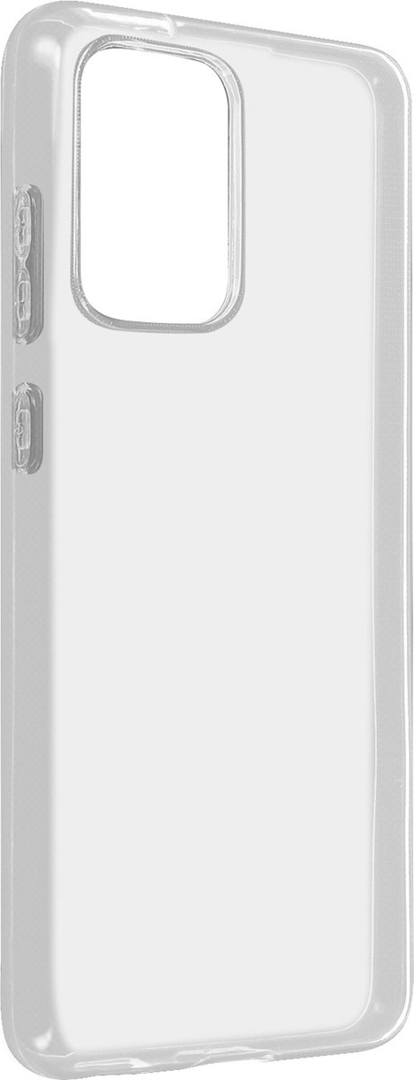 Geschikt voor Samsung Galaxy A72 Case Resistant Soft Flexible Gel Silicone transparant