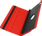 Geschikt voor Samsung Galaxy Tab A7 Lite Flip Cover 360° Roterende Standaard rood