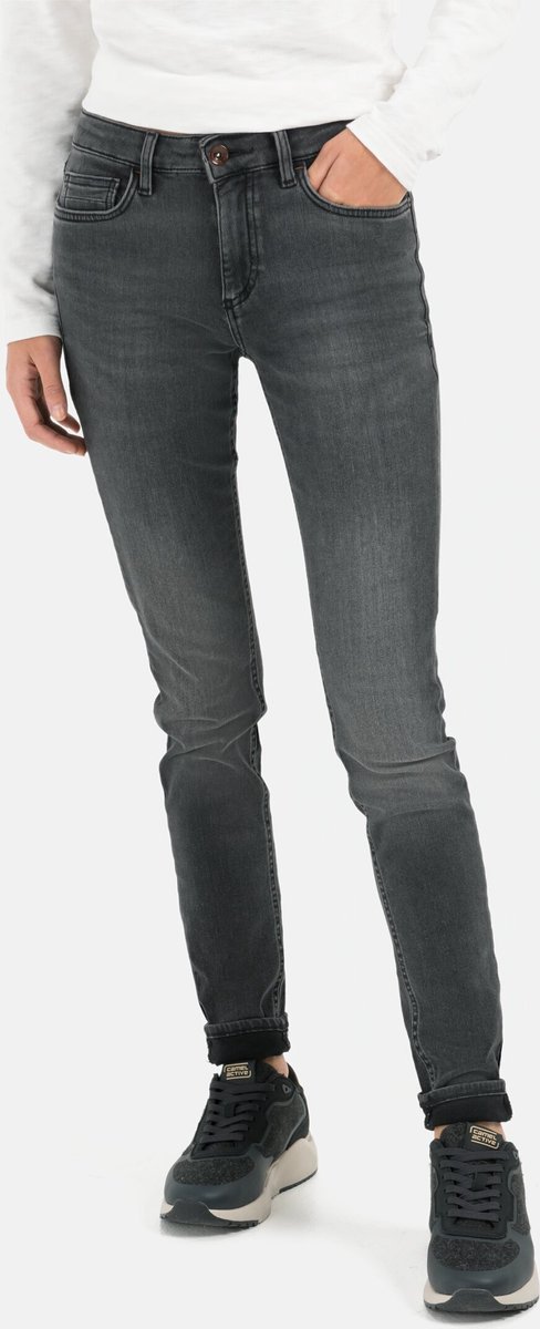 camel active Jeans Slank gesneden - Maat womenswear-27/30 - Grau