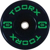 Disque de poids - 50 mm Bumper Plate - Disque de poids olympique - Toorx Professional 10 kg