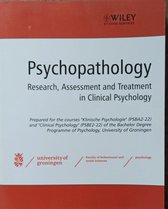 Psychopathology - Research, Assessment and Treatment in Clinical Psychology