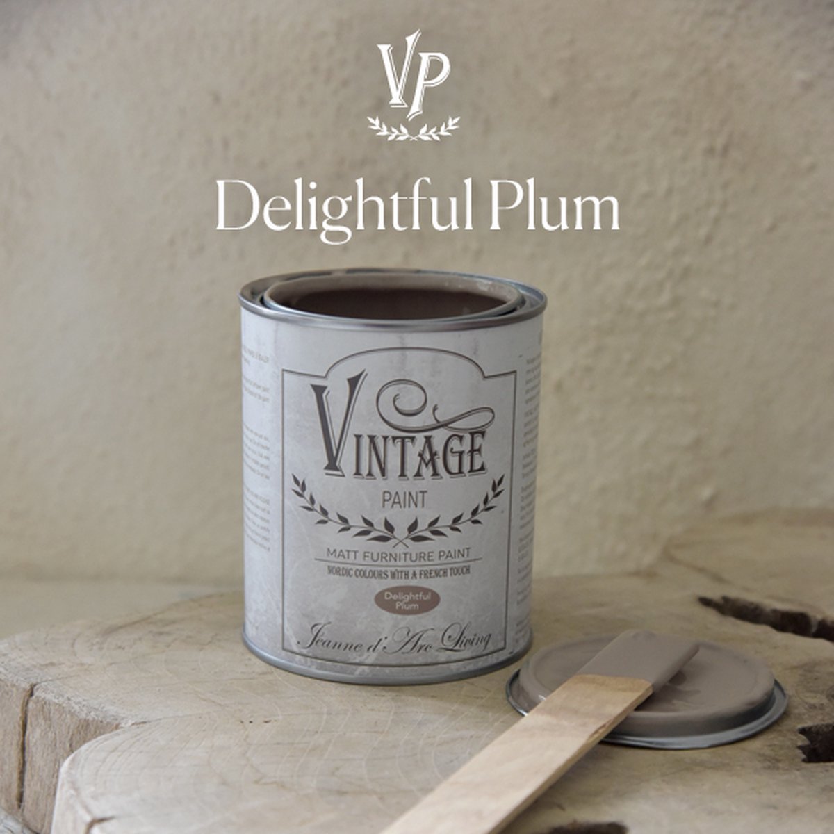 Krijtverf - Vintage Paint - Jeanne d'Arc Living - 'Delightful Plum' - 700 ml