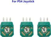 Analoge joysticks PS4 , Dualshock reparatie onderdelen, set van 2