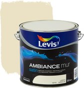 Levis Ambiance Muurverf - Satin - Leem - 2,5L