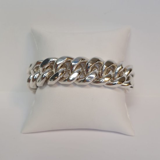 Silk Jewellery - armband - 105.21 Vishnu - heren - zilver - 925dz - uitverkoop Juwelier Verlinden St. Hubert - van €949,= voor €649,=