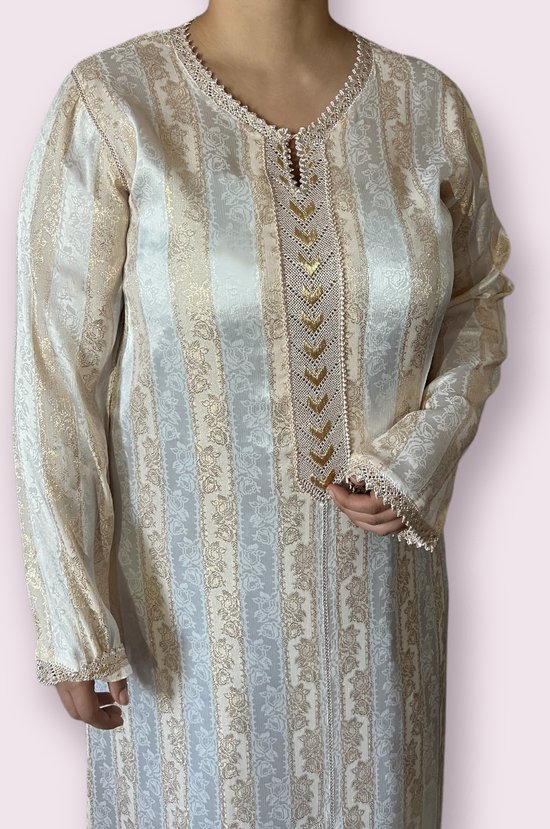 Caftan Original - Robe femme - Caftan Jawhara - Taille S/M/L (taille unique)