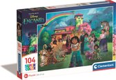 Clementoni - Puzzle 104 pièces Disney Encanto, Puzzles pour enfants, 6-8 ans, 25746