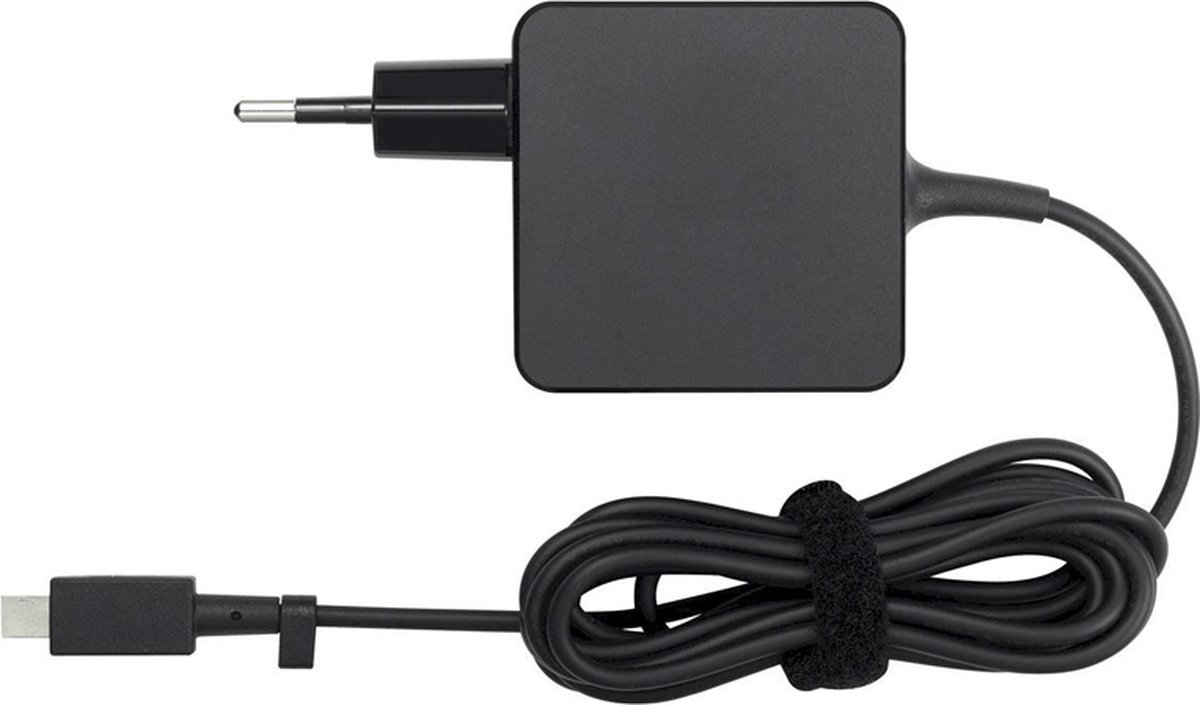 Chargecom - 65W USB-C Adapter/Oplader - geschikt voor Nintendo Switch - Asus - Acer - HP - Lenovo - Dell - Macbook -Toshiba - Medion - Surface - Samsung Galaxy Book - Chargecom
