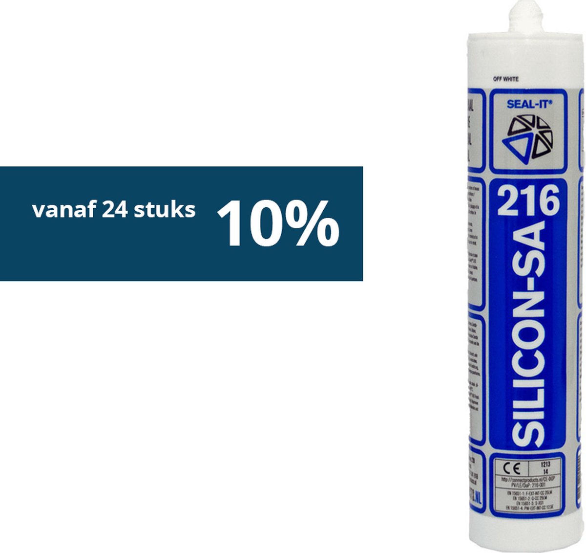 Seal-It 216 Silicon-SA Siliconenkit Transparant