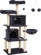 kattenkrabpaal / grote klimboom - speelhuis voor katten / playhouse for cats