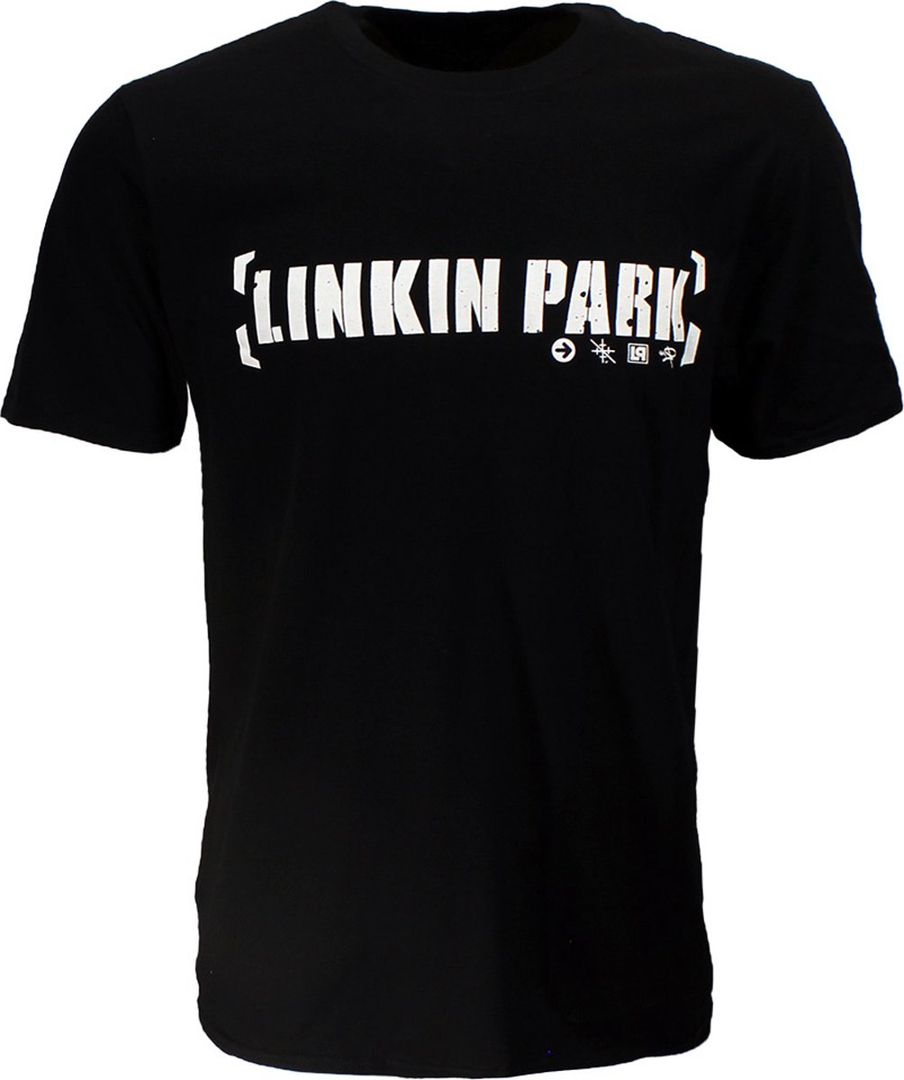 Linkin Park Logo Official Band T-Shirt - Officiële Merchandise - L