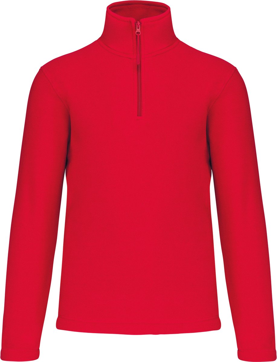 Fleecevest ‘Enzo’ met ritskraag merk Kariban 3XL Rood