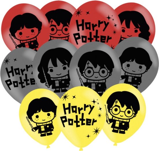 Harry Potter Ballon, Ballonnen 6 Stuks 11 Inch (27,5 cm) verjaardag themafeest