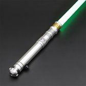 Premium Lightsaber “Ascalon” - KenJo Sabers - Oplaadbaar Lichtzwaard - Hoge Kwaliteit Light Saber Replica - Metalen Handvat - Alle Kleuren 12 Watt (RGB) - 10 Geluidstypes