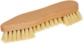 Croll & Denecke Schoonmaakborstel - Natuurlijk hout - Vegan borstelharen - Spitse punt - 24x6x5 cm