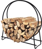 Firewood Rack - haardhoutrek \ haardbestek, brandhoutrek \ fireplace cutlery, firewood rack 76x33x82cm